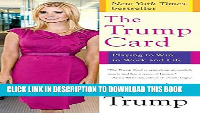 Collection Book The Trump Card: Playing to Win in Work and Life