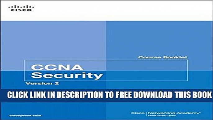 New Book CCNA Security Course Booklet Version 2