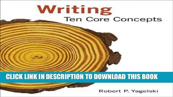 New Book Writing: Ten Core Concepts