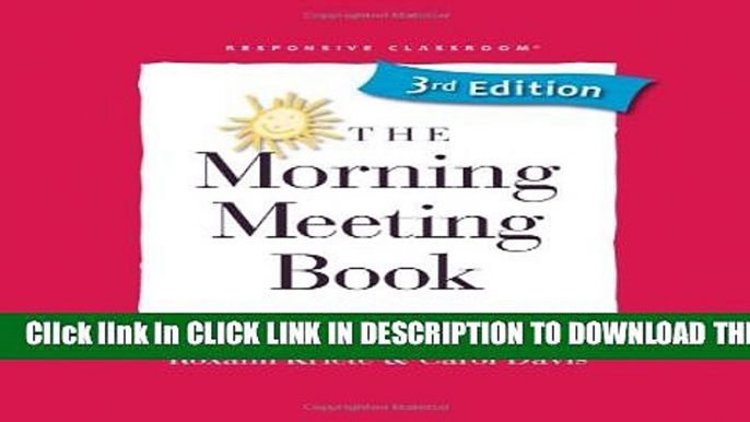 Collection Book The Morning Meeting Book