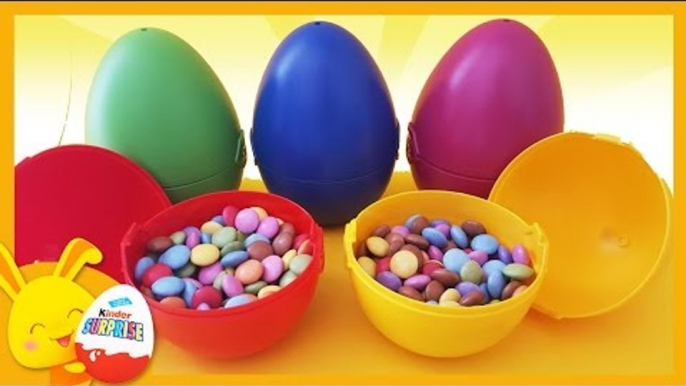 Oeufs surprises et petits bonbons Smarties - JEUX jouets cachés - pour enfants - Touni Toys