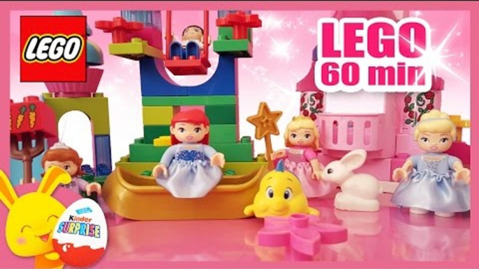 Disney princesse en francais avec les LEGO Duplo pour les petits - Cendrillon, Ariel, Aurore