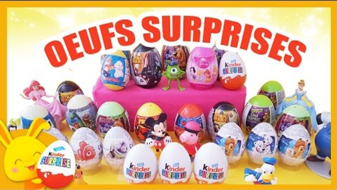 Oeufs surprises Kinder Princesses, cars, Disney, spiderman - Titounis - Touni Toys