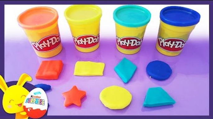 Apprendre les formes avec la pâte à modeler Play-Doh - Titounis - Touni Toys