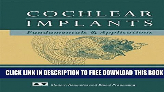 Collection Book Cochlear Implants: Fundamentals and Applications