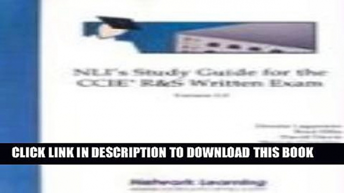 New Book Nli s Study Guide for the CCIE R   S Written Exam 1.0, Second Edition