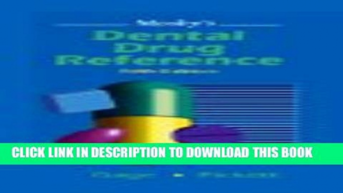 [Download] Mosby s Dental Drug Reference Hardcover Free