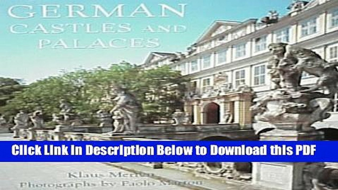 [Read] German Castles and Palaces Ebook Free