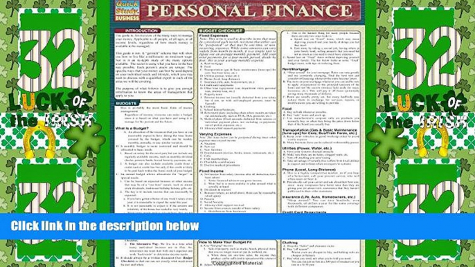 Big Deals  Personal Finance (Quickstudy: Business)  Best Seller Books Best Seller