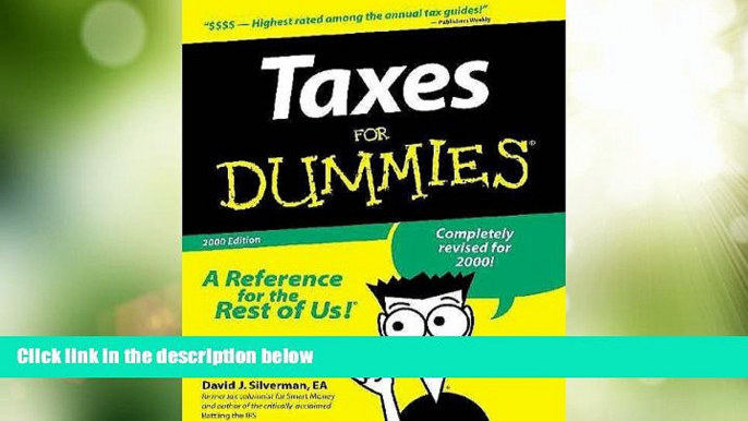 Big Deals  Taxes For Dummies  Best Seller Books Best Seller