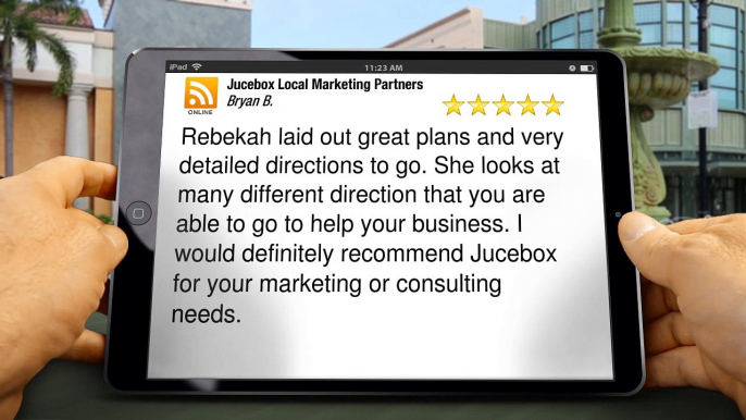 Jucebox Local Marketing Partners Roseville IncredibleFive Star Review by Bryan B.