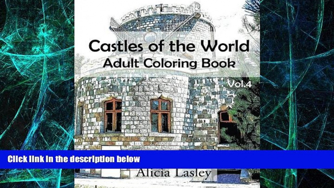 Big Deals  Castles of the World : Adult Coloring Book Vol.4: Castle Sketches For Coloring (Castle