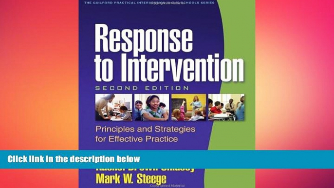 READ book  Response to Intervention, Second Edition: Principles and Strategies for Effective