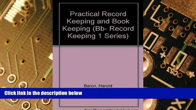 Big Deals  Practical Record Keeping and Bookkeeping (Bb- Record Keeping 1 Series)  Free Full Read