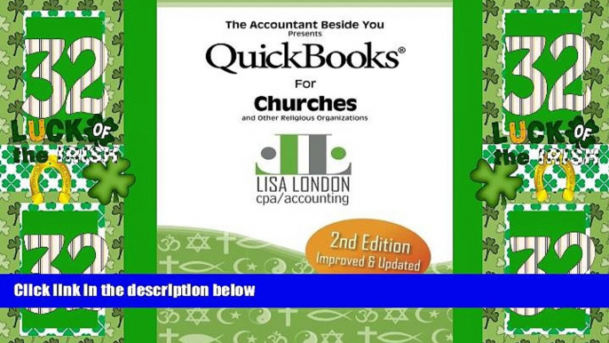 Big Deals  QuickBooks for Churches   Other Religious Organizations (Accountant Beside You)  Free