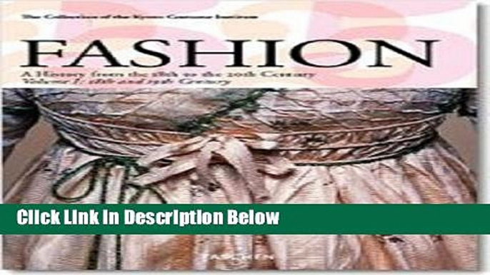 Books Fashion: A History from the 18th to the 20th Century (Taschen, No. 25) (Midi S.) (2 Volumes)