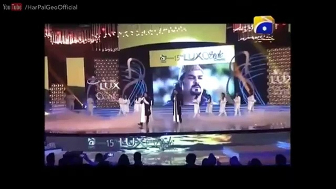 Tribute to Amjad Sabri by Ali Zafar - Lux Style Awards 2016