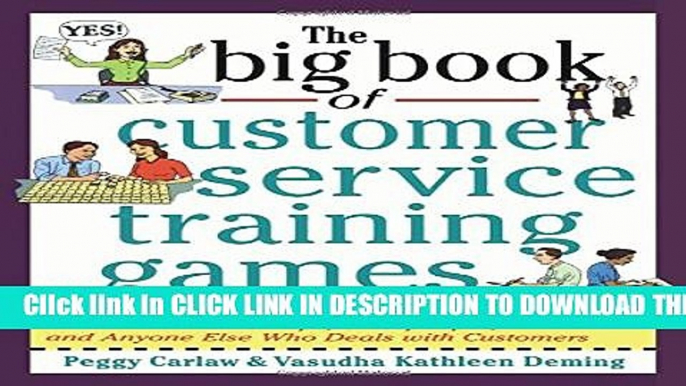 [PDF] The Big Book of Customer Service Training Games Full Online