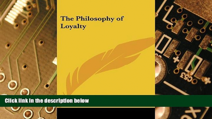 Big Deals  The Philosophy of Loyalty  Free Full Read Most Wanted