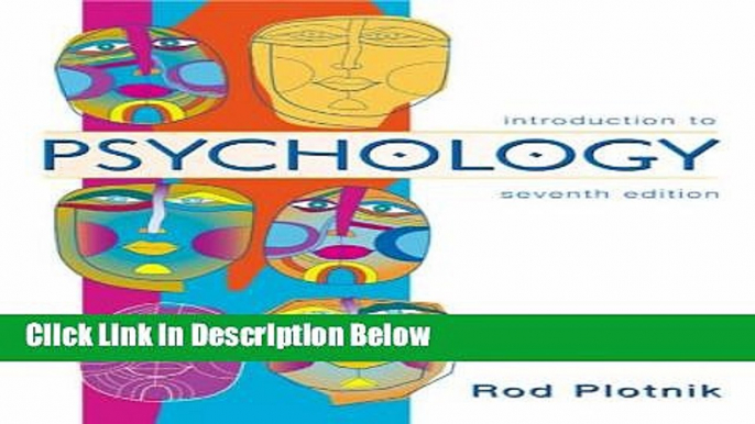 [Get] Introduction to Psychology (with InfoTrac) (Available Titles CengageNOW) Free PDF