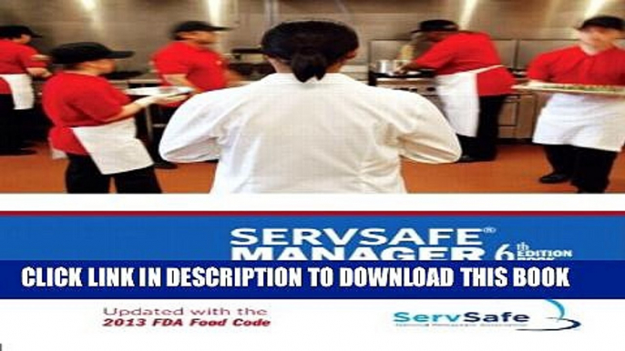 New Book ServSafe Manager, Revised with ServSafe Exam Answer Sheet (6th Edition)