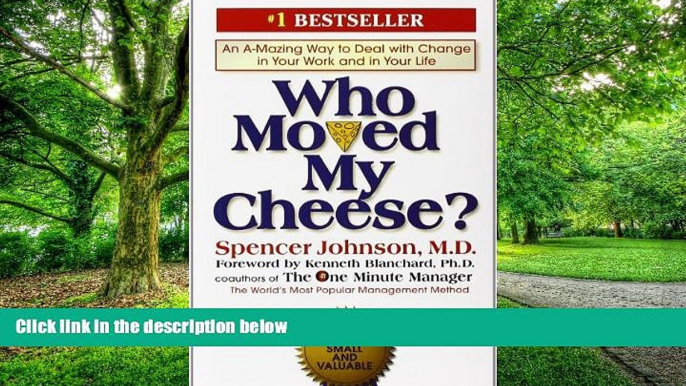 Big Deals  Who Moved My Cheese?: An Amazing Way to Deal with Change in Your Work and in Your Life