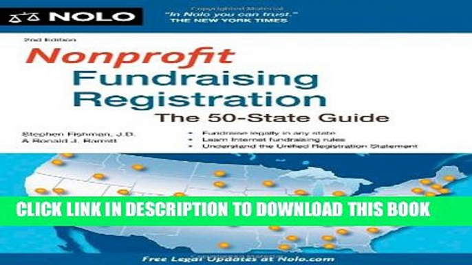 New Book Nonprofit Fundraising Registration: The 50-State Guide
