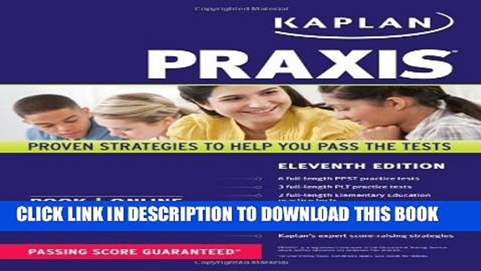 New Book PRAXIS: Book + Online (Kaplan Test Prep)