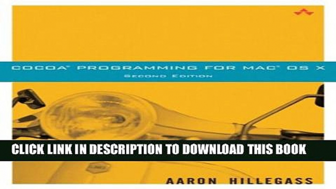 New Book Cocoa Programming for Mac OS X (2nd Edition)