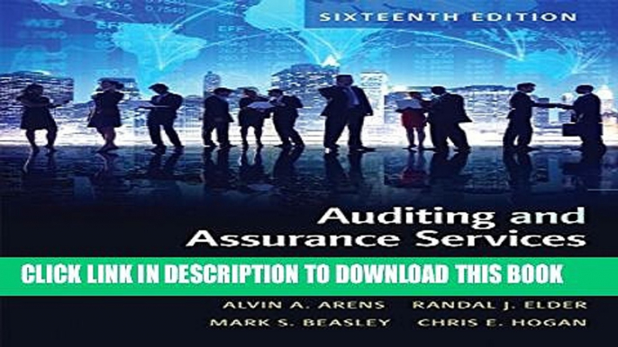 New Book Auditing and Assurance Services (16th Edition)