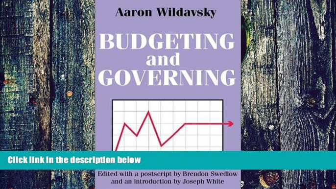 Big Deals  Budgeting and Governing  Best Seller Books Best Seller