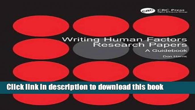 Read Writing Human Factors Research Papers: A Guidebook  Ebook Free