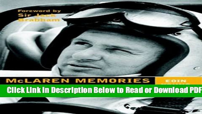 [PDF] McLaren Memories: A Biography of Bruce McLaren Free New