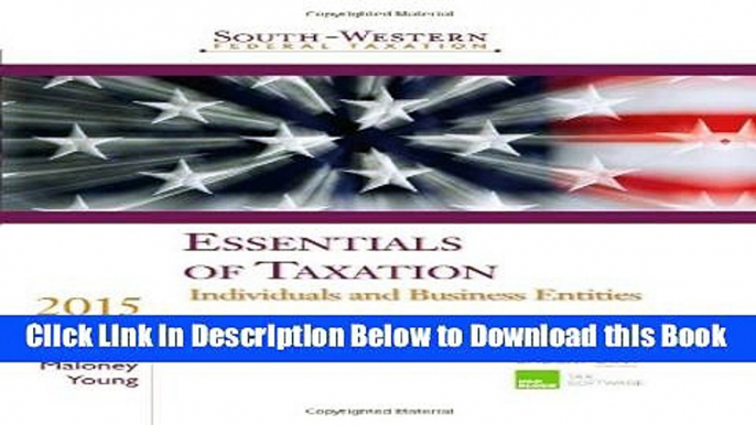 [PDF] Essentials of Taxation 2015: Individuals and Business Entities (South-Western Federal