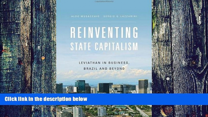 READ FREE FULL  Reinventing State Capitalism: Leviathan in Business, Brazil and Beyond  READ