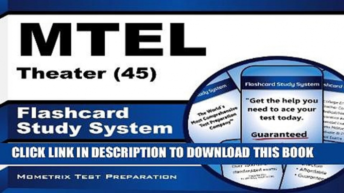 New Book MTEL Theater (45) Flashcard Study System: MTEL Test Practice Questions   Exam Review for