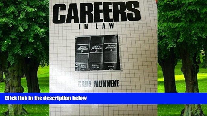 Big Deals  Careers in Law (Vgm Professional Careers Series)  Free Full Read Most Wanted