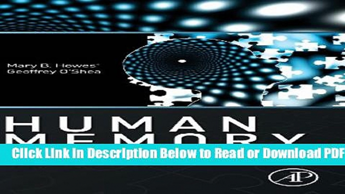 [Get] Human Memory: A Constructivist View Popular New