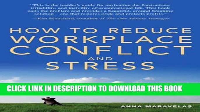 Collection Book How To Reduce Workplace Conflict And Stress