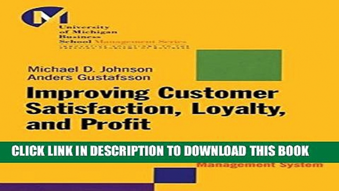 Collection Book Improving Customer Satisfaction, Loyalty, and Profit : An Integrated Measurement