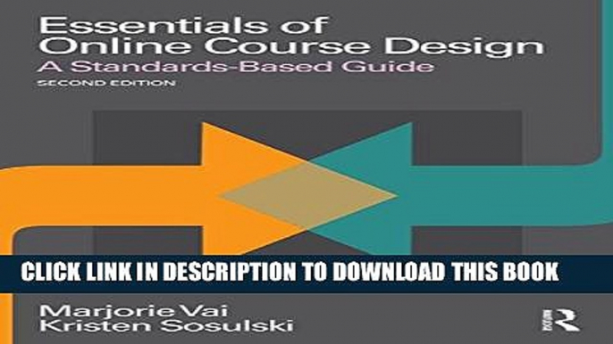 Collection Book Essentials of Online Course Design: A Standards-Based Guide (Essentials of Online