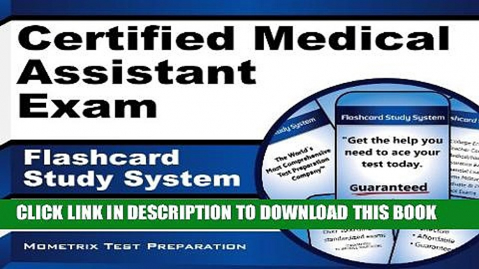 New Book Certified Medical Assistant Exam Flashcard Study System: CMA Test Practice Questions