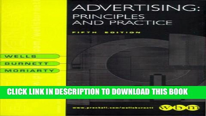 Collection Book Advertising: Principles and Practice