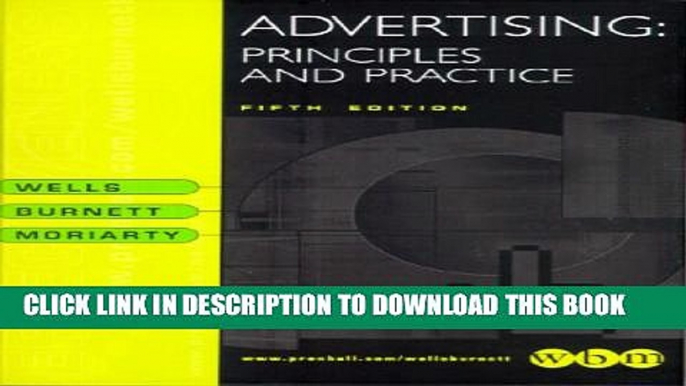 Collection Book Advertising: Principles and Practice