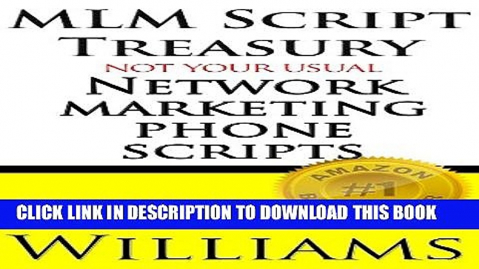 Collection Book MLM Script Treasury Not Your Usual Network Marketing Phone Scripts