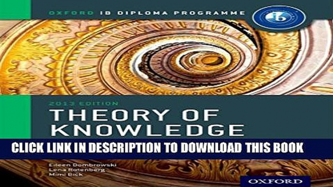 Collection Book IB Theory of Knowledge Course Book: Oxford IB Diploma Program Course Book