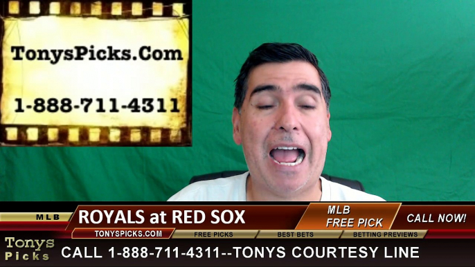 Boston Red Sox vs. Kansas City Royals Free Pick Prediction MLB Baseball Odds Series Preview