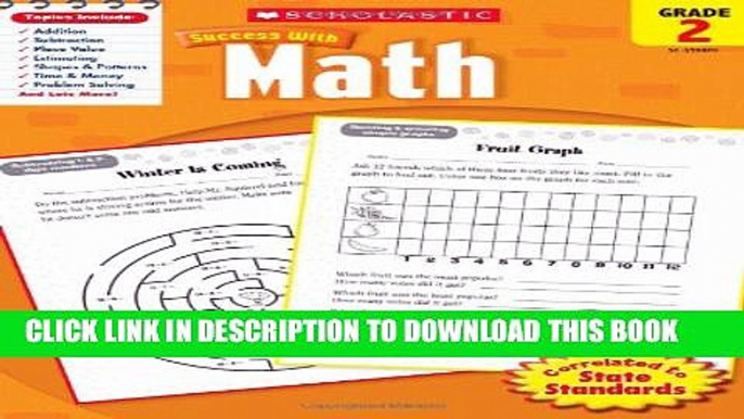 New Book Scholastic Success with Math, Grade 2 (Scholastic Success with Workbooks: Math)