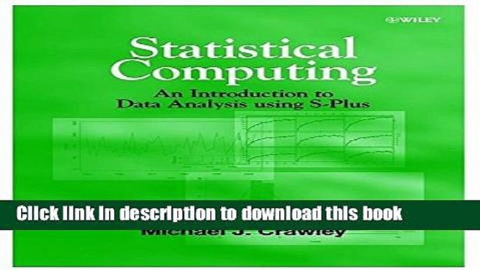 Read Statistical Computing: An Introduction to Data Analysis using S-Plus  Ebook Free