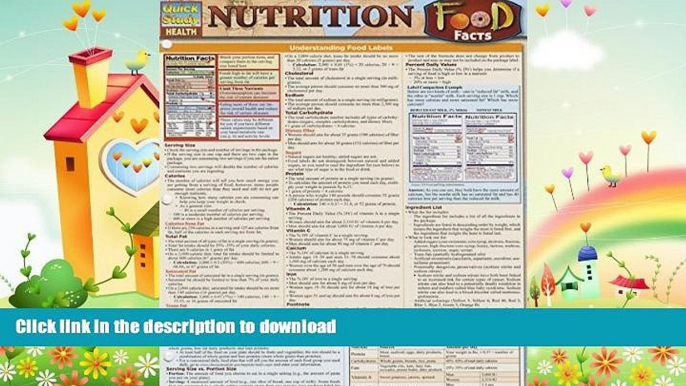 READ  Nutrition Food Facts (Quick Study Health) FULL ONLINE